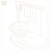 Raccogliete l’acqua calda dall’erogatore